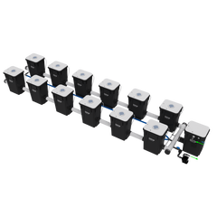 Current Culture H2O RDWC Hydroponic Grow System 2 Row 30" Plant Spacing | UC12XL13