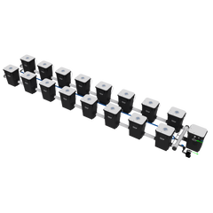 Current Culture H2O RDWC Hydroponic Grow System 2 Row 30" Plant Spacing | UC16XL13