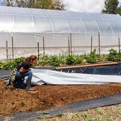 Bootstrap Farmer Silage Tarp - 6 mil Reversible Black & White - Green Vista Living