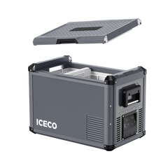 VL45ProD Dual Zone Portable Freezer - Gray | ICECO
