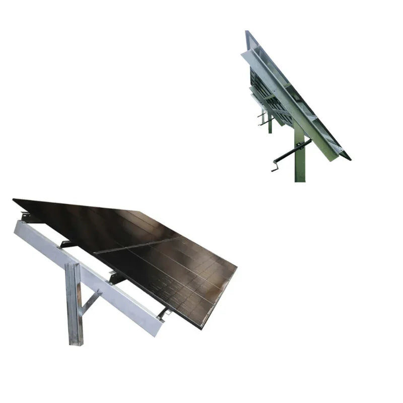 Sinclair SkyRack HD - Ground Mount Solar Rack for 12 / 18 / 24 / 36 or 48 Solar Panels | Made In USA | Engineered / Galvanized Steel | Fixed or Seasonal Tilt Adjust - Green Vista Living
