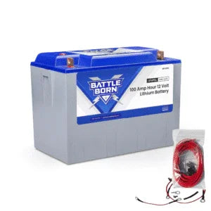 Battle Born 100Ah 12V GC2 LiFePO4 Deep Cycle Battery - Green Vista Living