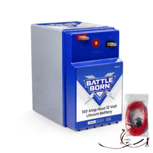 Battle Born 100Ah 12V GC2 Smart LiFePO4 Deep Cycle Battery - Green Vista Living