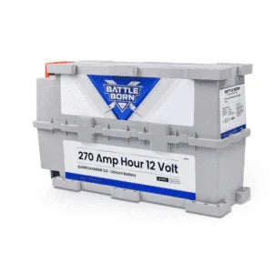 Battle Born 270Ah 12V GC3 Smart LiFePO4 Deep Cycle Battery - Green Vista Living