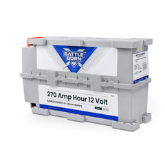 Battle Born 270Ah 12V LiFePO4 Deep Cycle GC3 Battery - Green Vista Living