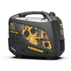 FIRMAN Power Equipment Inverter Portable Generator 2100/1700W Recoil Start with CO Alert