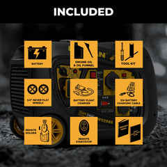 FIRMAN Power Equipment Inverter Portable Generator 3200W Remote Start