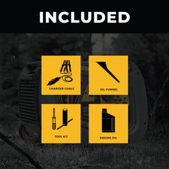 FIRMAN Power Equipment Inverter Gas Portable Generator 3300/3000W Recoil Start