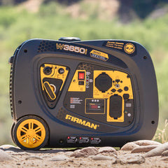 FIRMAN Power Equipment Refurbished Inverter Portable Generator 3650/3300W Recoil Start