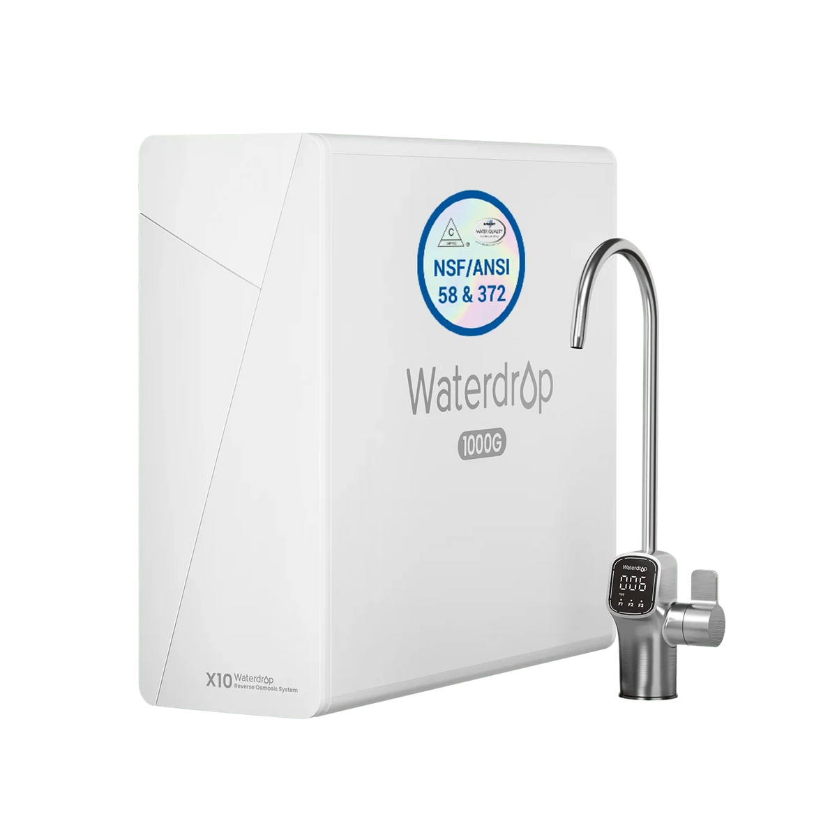 Waterdrop Master X Series Reverse Osmosis System, X10