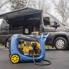 FIRMAN Power Equipment Refurbished Dual Fuel Inverter 4000/3200W Electric Start With CO Alert