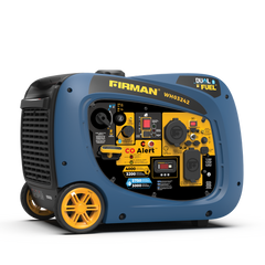 FIRMAN Power Equipment Dual Fuel Inverter Portable Generator 4000/3200W Electric Start with CO ALERT