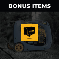 FIRMAN Power Equipment Dual Fuel Inverter Portable Generator 4000/3200W Electric Start with CO ALERT