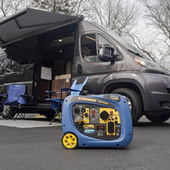 FIRMAN Power Equipment Dual Fuel Inverter Portable Generator 4125/3300W Electric Start