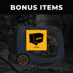 FIRMAN Power Equipment Dual Fuel Inverter Portable Generator 4125/3300W Electric Start