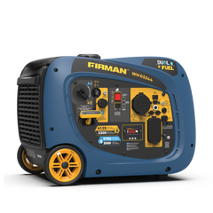 FIRMAN Power Equipment Dual Fuel Inverter Portable Generator 4125/3300W Electric Start