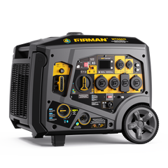 FIRMAN Power Equipment Tri Fuel Inverter Portable Generator 6850W Electric Start With CO Alert