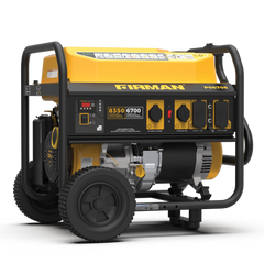 FIRMAN Power Equipment Gas Portable Generator 8350W Recoil Start 120/240V