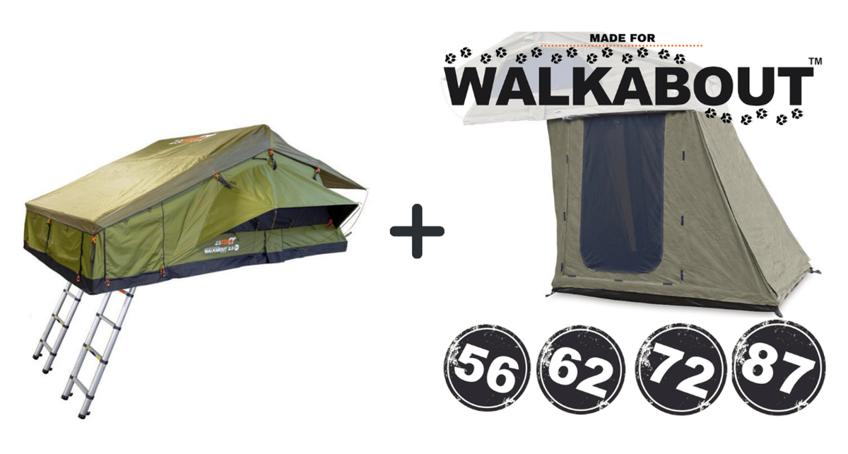 23ZERO Walkabout 72 2.0 +BB+GL+ST + Tall Annex