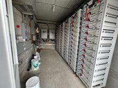 Liniotech 61.44kWh Commercial High Voltage Battery | Liniotech UL9540 LiFePO4 Energy Storage System | Sol-Ark 60K 480V & 30K 208V