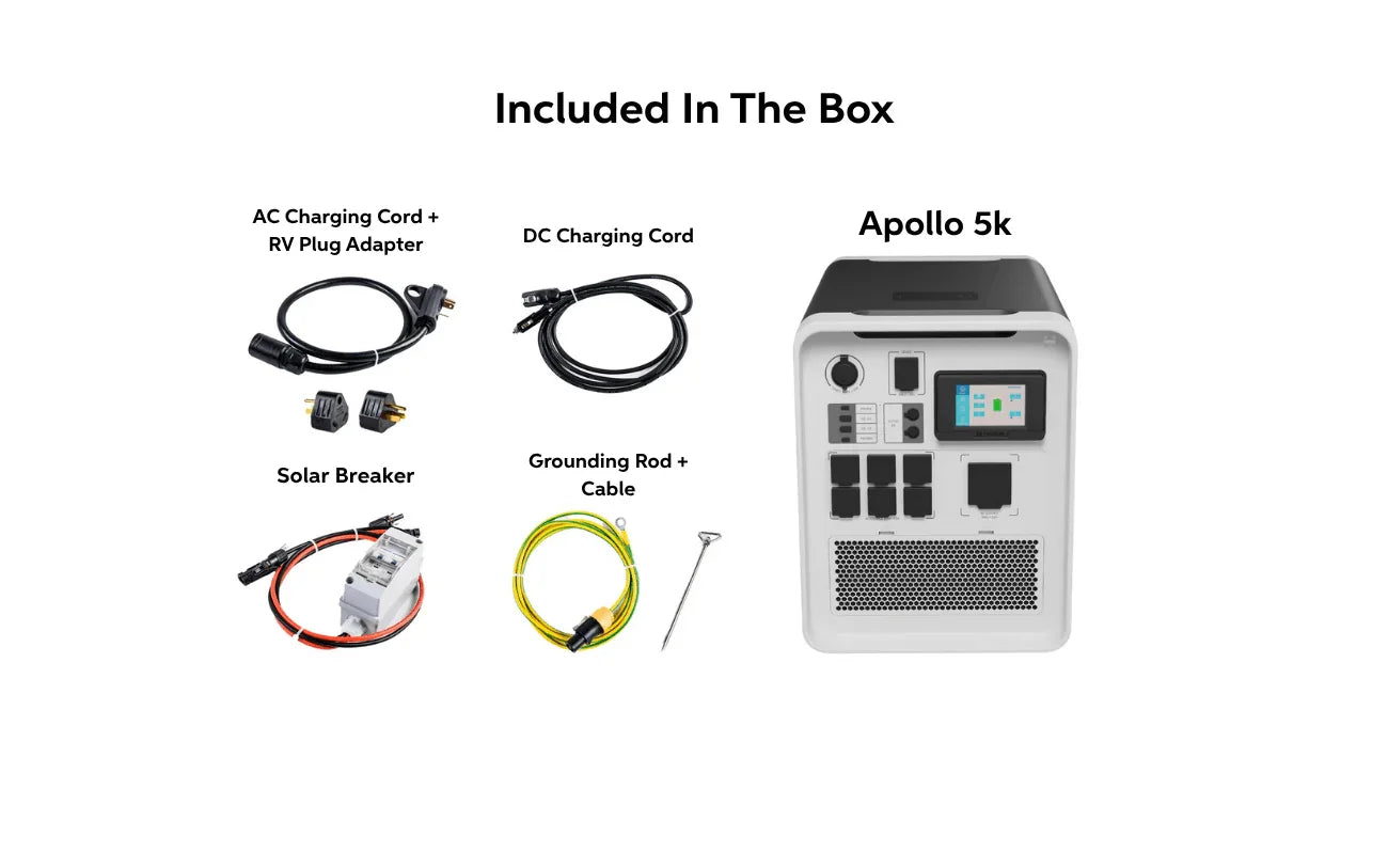 Hysolis Apollo 5K Ultra-Fast Portable Solar Power Station