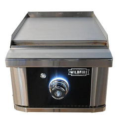 Wildfire Ranch Pro 15 Inch Black Stainless Steel Built-In Gas Griddle - Green Vista Living