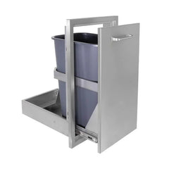 Wildfire 14 X 26 304 SS Pull Out Trash Drawer - WFTRDW1426-SS - Green Vista Living