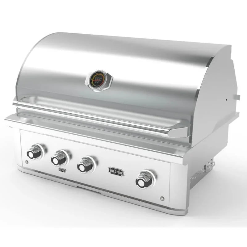 Wildfire Ranch Pro 36 Inch 304 Stainless Steel Built In Gas Grill - Green Vista Living