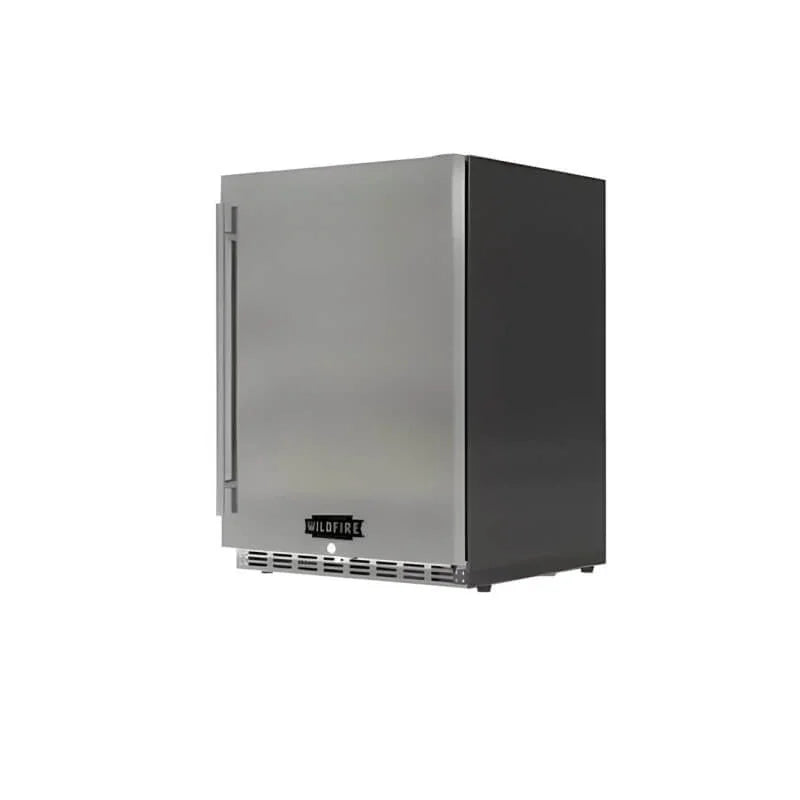Wildfire 24 Inch 5.3 Cu. Ft. Stainless Steel Outdoor Refrigerator - WFR-24 - Green Vista Living