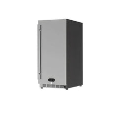 Wildfire 15 Inch 3.2 Cu. Ft. Stainless Steel Outdoor Refrigerator - WFR-15 - Green Vista Living
