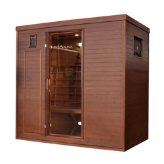FitSauna XL DIY Exercise Sauna, Hemlock, 3-Person, 79” x 50” x 78"