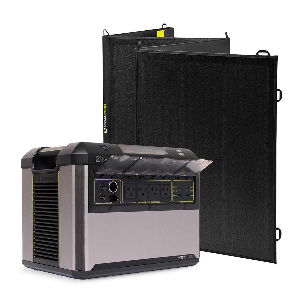 Goal Zero Yeti 1500 + 200W Solar Generator