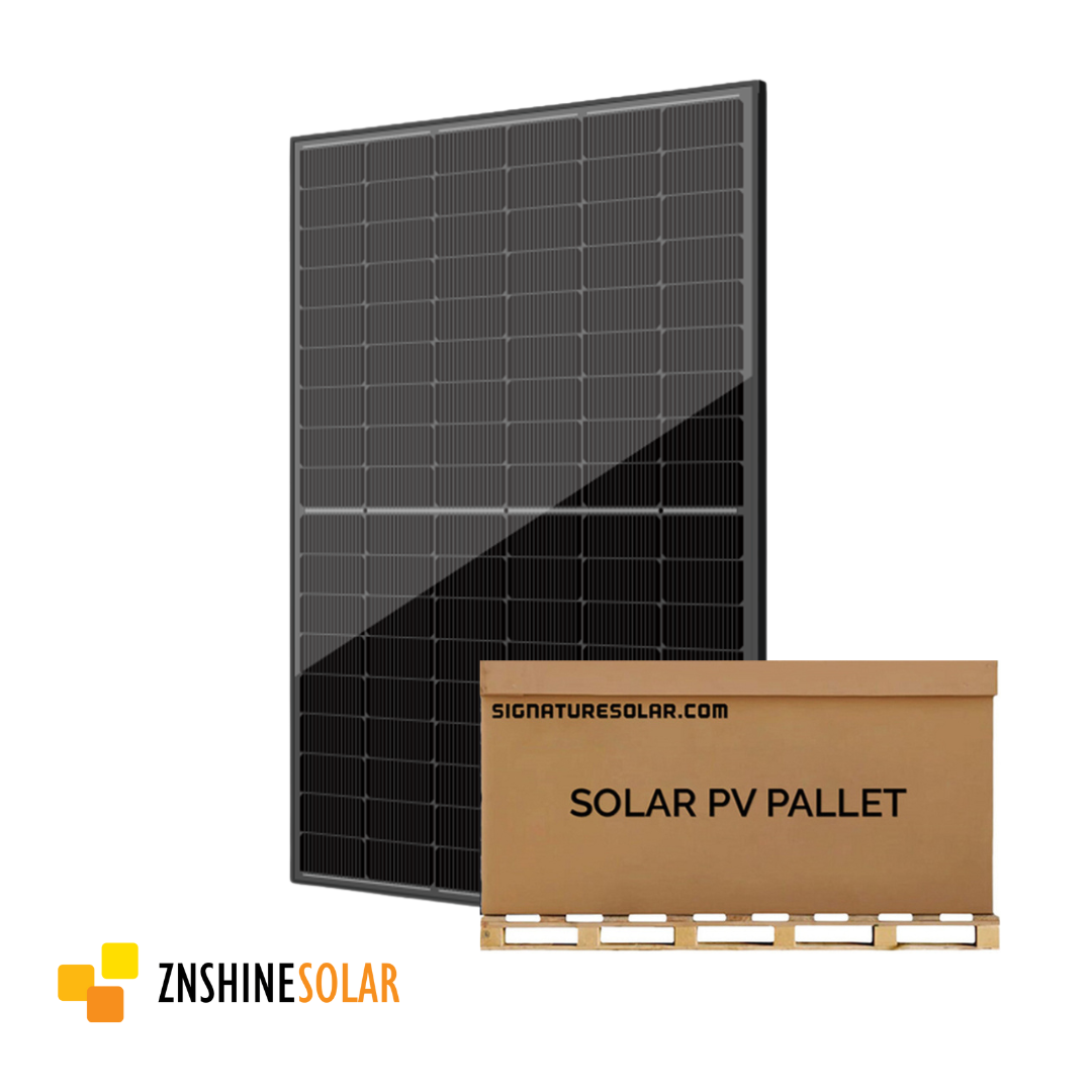 ZnShine 440W Pallet of Bifacial Solar Panels | 36 Panels