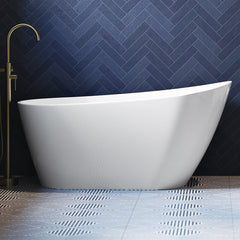 Swiss Madison Sublime 60" Single Slipper Freestanding Bathtub