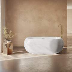 Swiss Madison Plaisir 63" Freestanding Bathtub