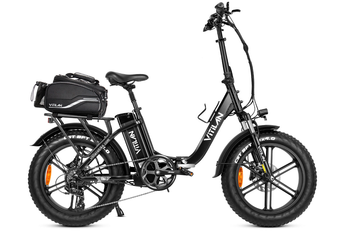 Vitilan U7 Step-thru Foldable Fat Tire Electric Bike