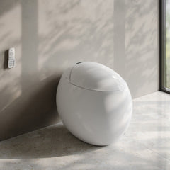 Swiss Madison Plaisir Smart One-Piece 1.28 GPF Single Flush Toilet in Glossy White
