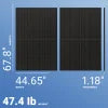 Talesun Solar 415W Solar Panel 108 Cell All-Black Bifacial TP7G54M(H)-415-BB Commercial
