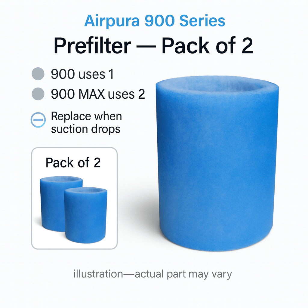 Airpura 900/900 MAX Pre-filter — Pack of 2 Airpura