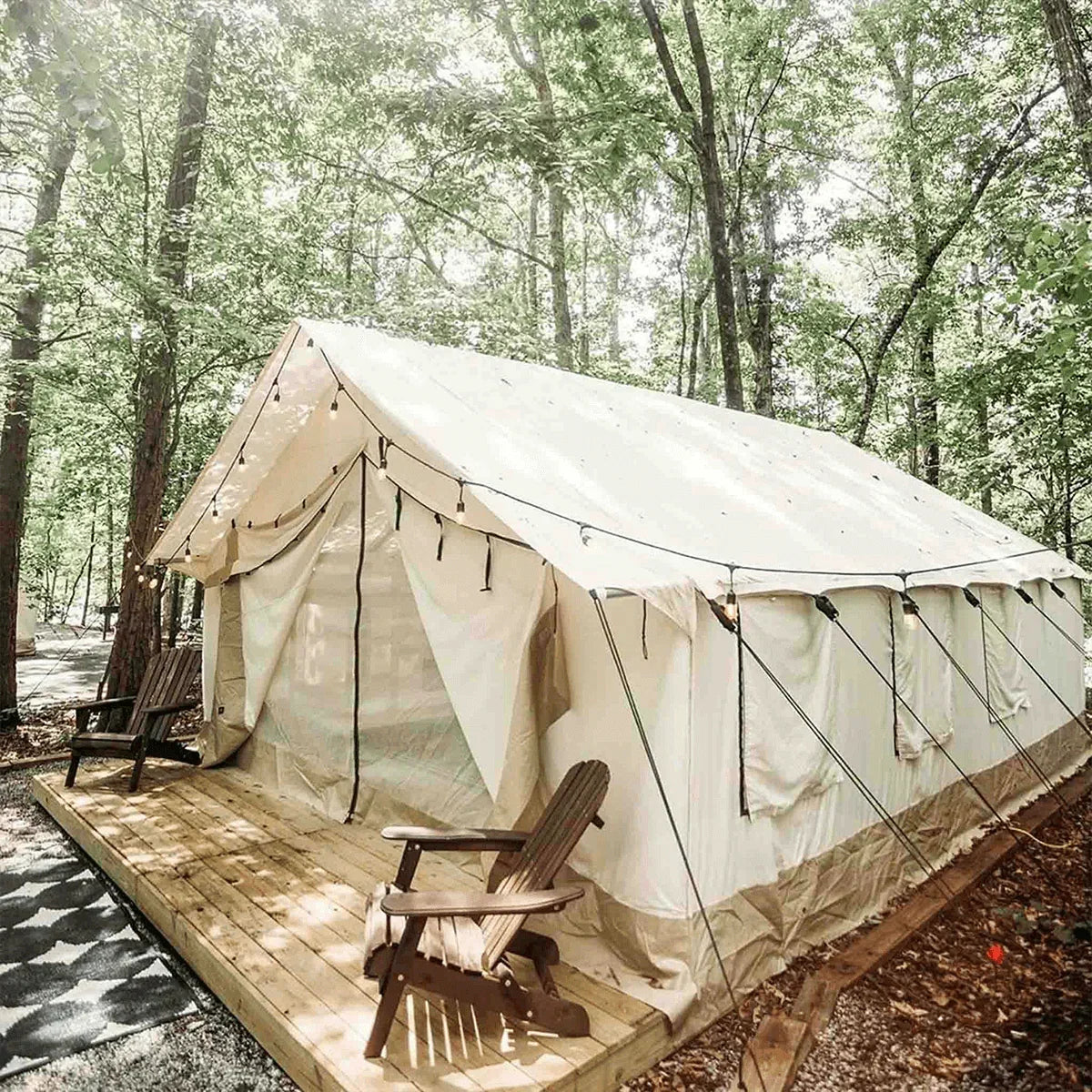16'x20' Alpha Wall Tent - Green Vista Living