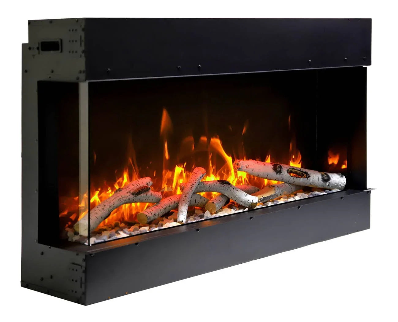 Amantii 72" True View Slim Smart Electric Fireplace 72-TRV-SLIM-LUMINA - Green Vista Living