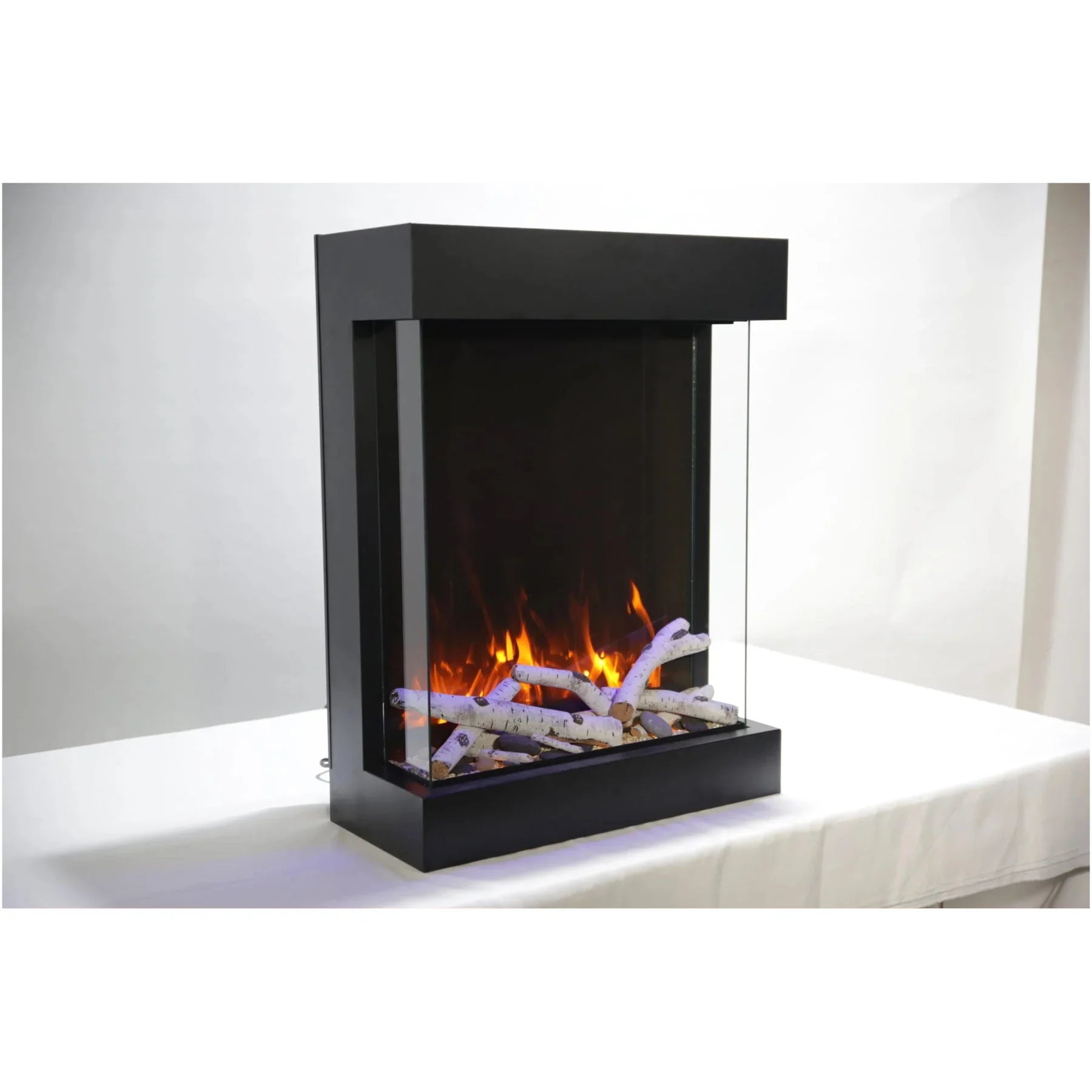 Amantii Cube 2025WM Lumina Freestand Electric Fireplace | CUBE-2025WM - Green Vista Living
