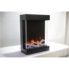 Amantii Cube 2025WM Lumina Freestand Electric Fireplace | CUBE-2025WM - Green Vista Living