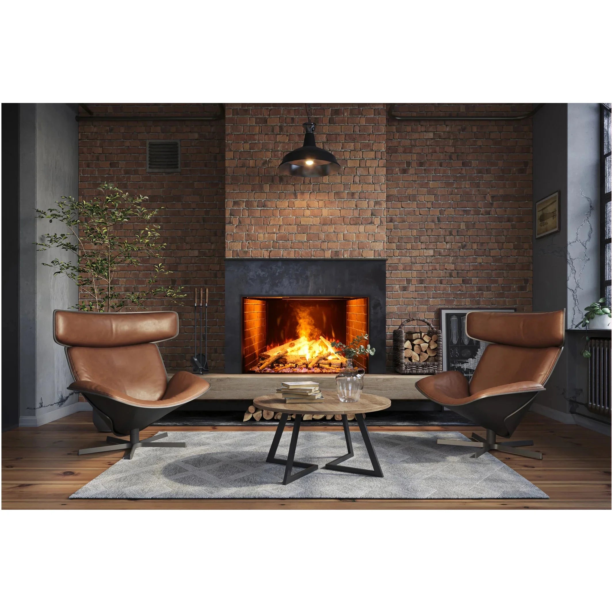 Amantii Signature 38" Built-in Electric Fireplace | BI-TRD-38-SIG - Green Vista Living