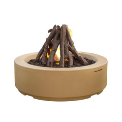 American Fyre Designs Louvre 48-Inch Round Gas Fire Pit
