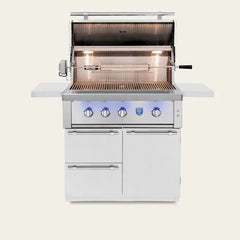 American Made Grills Freestanding Estate - 36" Gas Grill - Green Vista Living