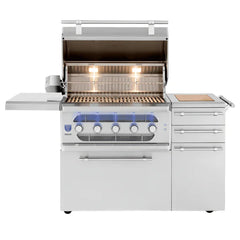 American Made Grills Freestanding Muscle - 36" Hybrid Grill - Green Vista Living