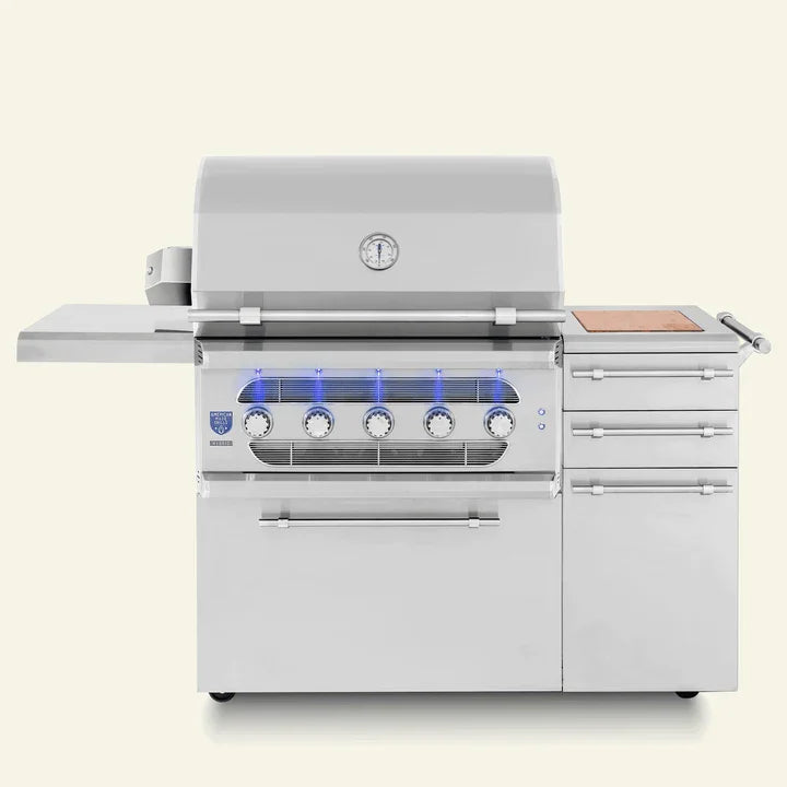American Made Grills Freestanding Muscle - 36" Hybrid Grill - Green Vista Living