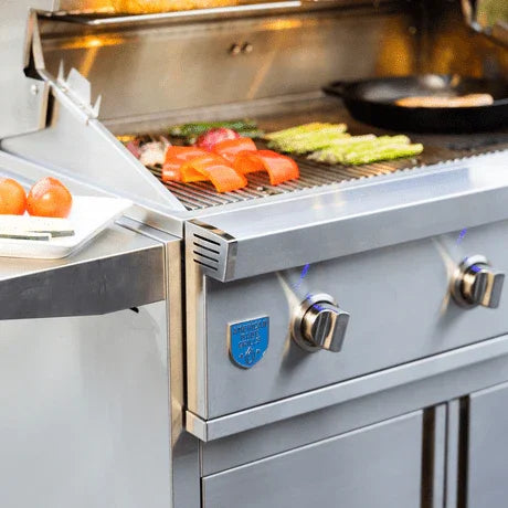 American Made Grills Freestanding Muscle - 54" Hybrid Grill - Green Vista Living