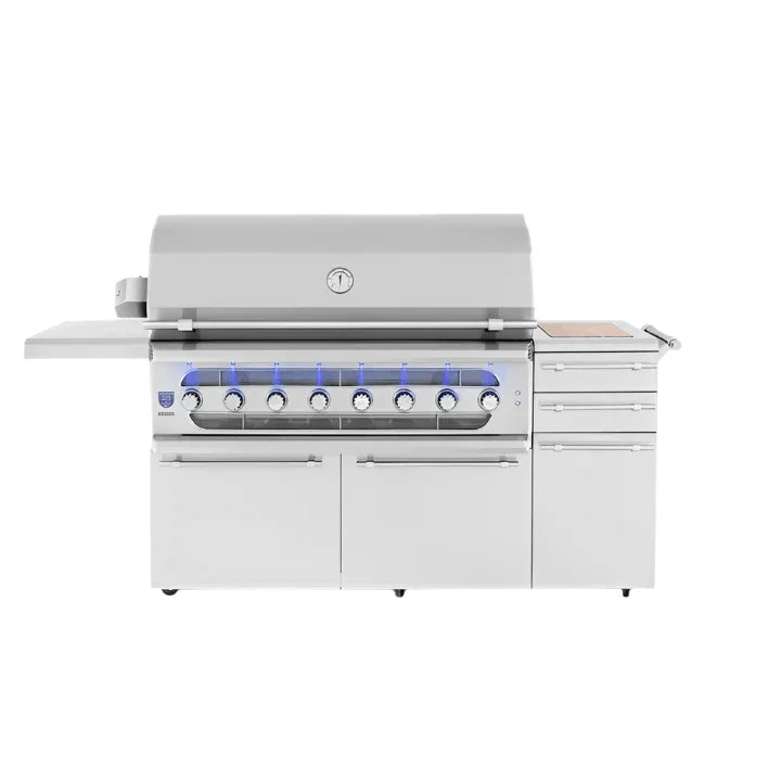 American Made Grills Freestanding Muscle - 54" Hybrid Grill - Green Vista Living